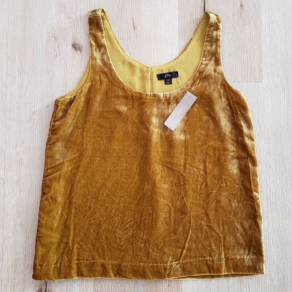 J.CREW Velvet Tank Top - Picture 3 of 6